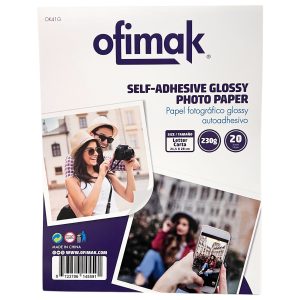 OK41G  Papel Fotográfico Autoadhesivo