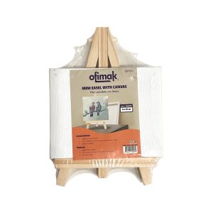 OK720-1  Mini Caballete con Lienzo